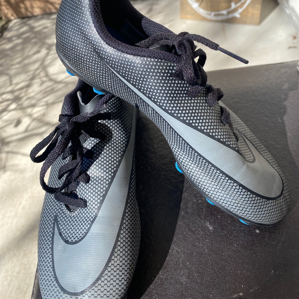 Kids soccer Nike cleats